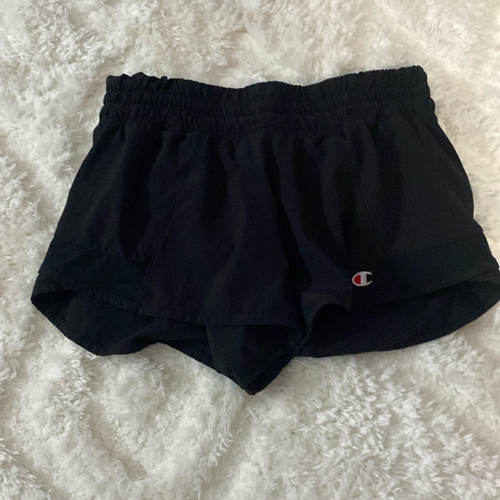black womens champion size small shorts